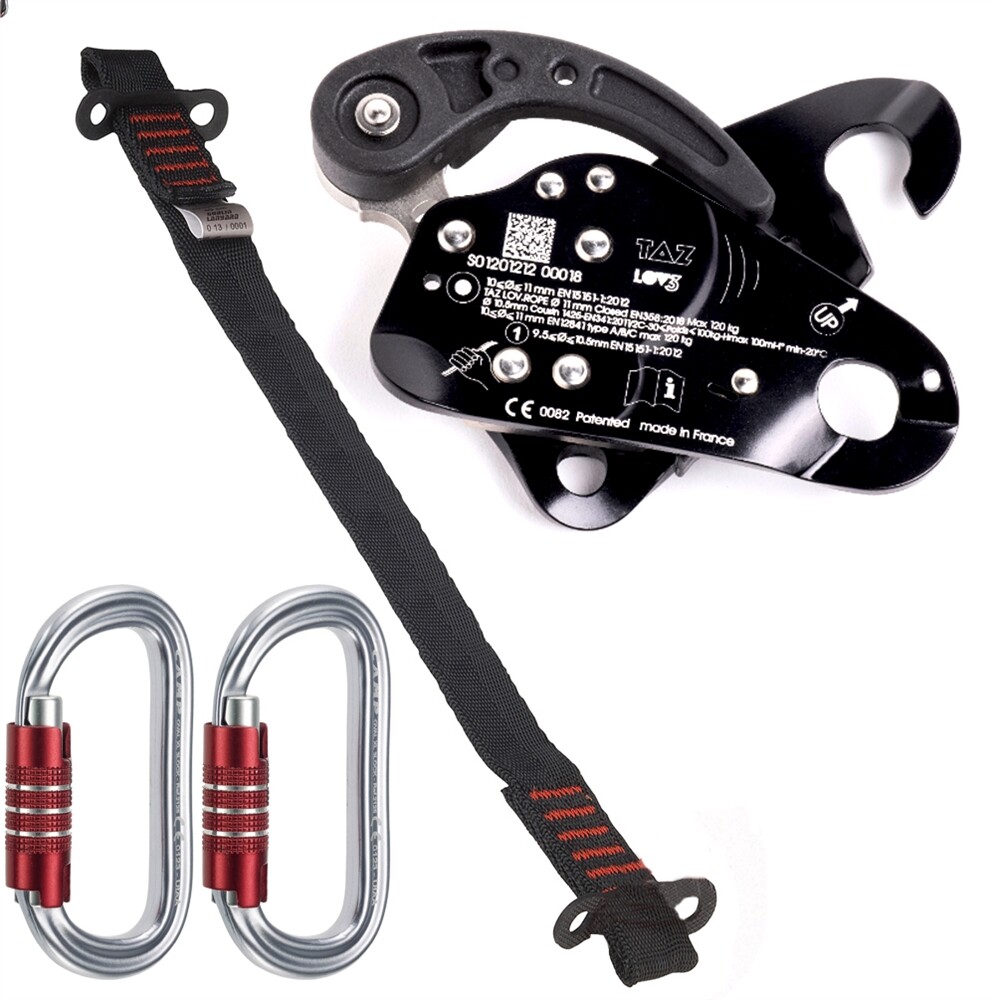 TAZ Lov3 Black Descender Chest Ascender Backup Device All In