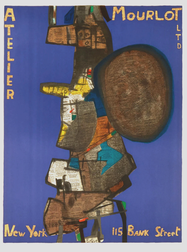 Maurice Esteve Poster von Atelier Mourlot LTD New York - Vintage Lithographie - Bild 2 von 10