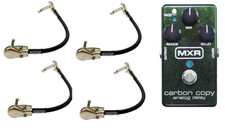 MXR Carbon Copy Analog Delay Guitar Effects Pedal M-169  4 MXR CABLES M169
