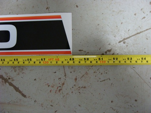 60 LONG FARMTRAC TRACTOR HOOD DECAL KIT HIGH QUALITY DECALS!!!!! 🎯 - Picture 3 of 3