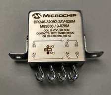 Microsemi BR246-320B2-28V-028M (M83536/9-028M) Relay