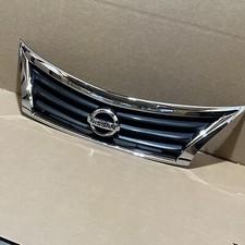 New 2013-2015 Nissan Altima Front Bumper Upper Grille Assembly W Emblem
