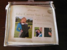 Eddy Bauer Baby Carrier Sun Cover 2005 Baby Accesory Black Stroller Cover