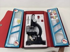 Vintage Research Microscope Kit Student Toy Science 1970s