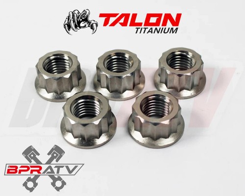 Honda TRX400EX TRX 400EX TITANIUM Lug Nut & Ti TAPERED Adapters Complete Set 16 - Picture 17 of 24