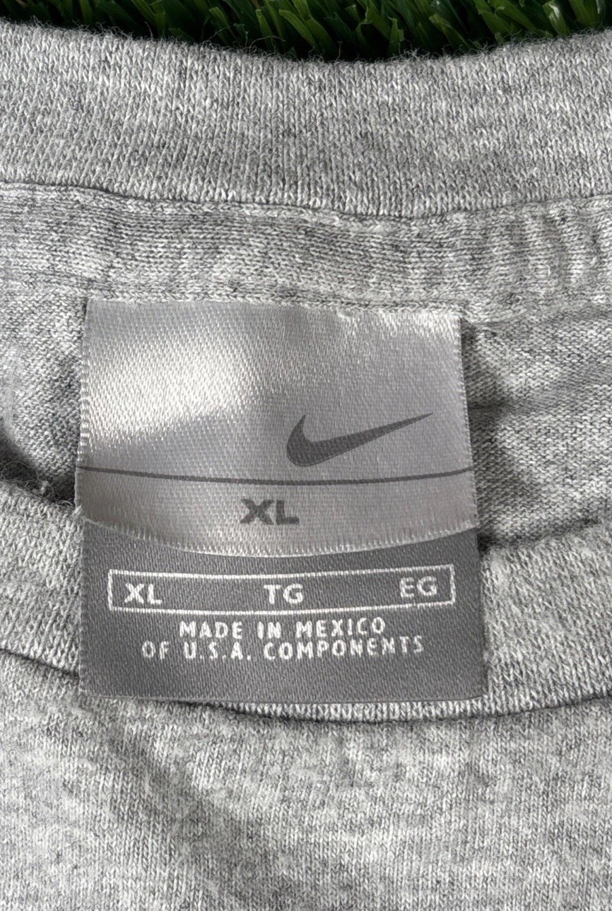 Vintage Nike Sport Grey Tag Grey Shirt Mens Size XL Tee Streetwear thumbnail 6