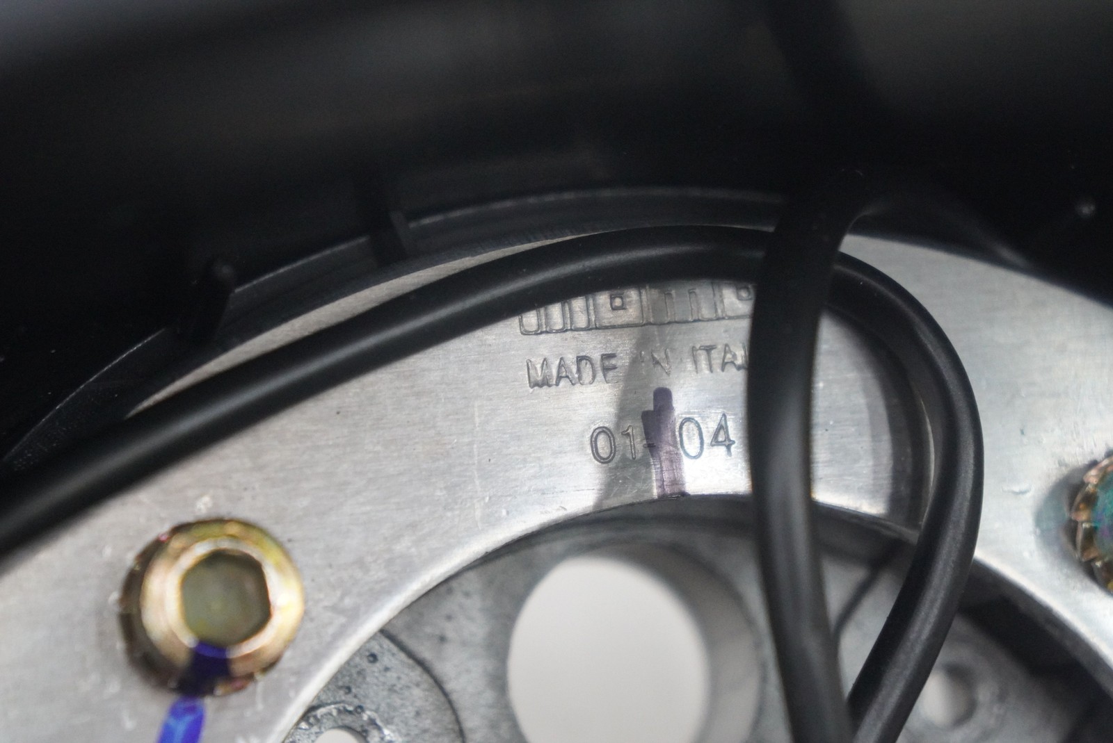 Driver Steering Wheel Black Leather 66203900 OEM Ferrari 360 2004