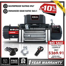X-bull 12000lbs Electric Winch Remote Control 12v For Truck Trailer 4wd Off-road X-bull 12000lbs Electric Winch Remote Control 12v For Truck Trailer 4wd Off-road