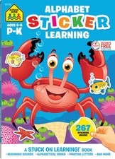 Sticker Workbook-Alphabet Fun Grades P-K