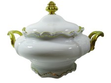 Rosenthal Pompadour weiß mit Goldrand - Terrine sehr groß ca. Ø 36 cm H 25 cm