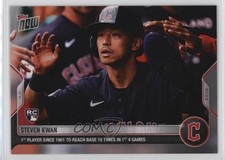 2022 Topps Now /6742 Steven Kwan #33 yf0