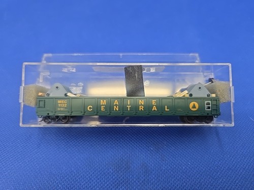 Coche góndola Atlas Custom Maine Central #1132 escala N con carga.  N446 | Condition: New