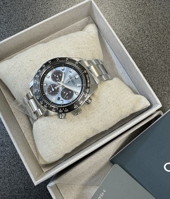 S ペ-ジ Mサイズ Seiko Prospex Speedtimer Solar Chronograph with Light Blue Dial