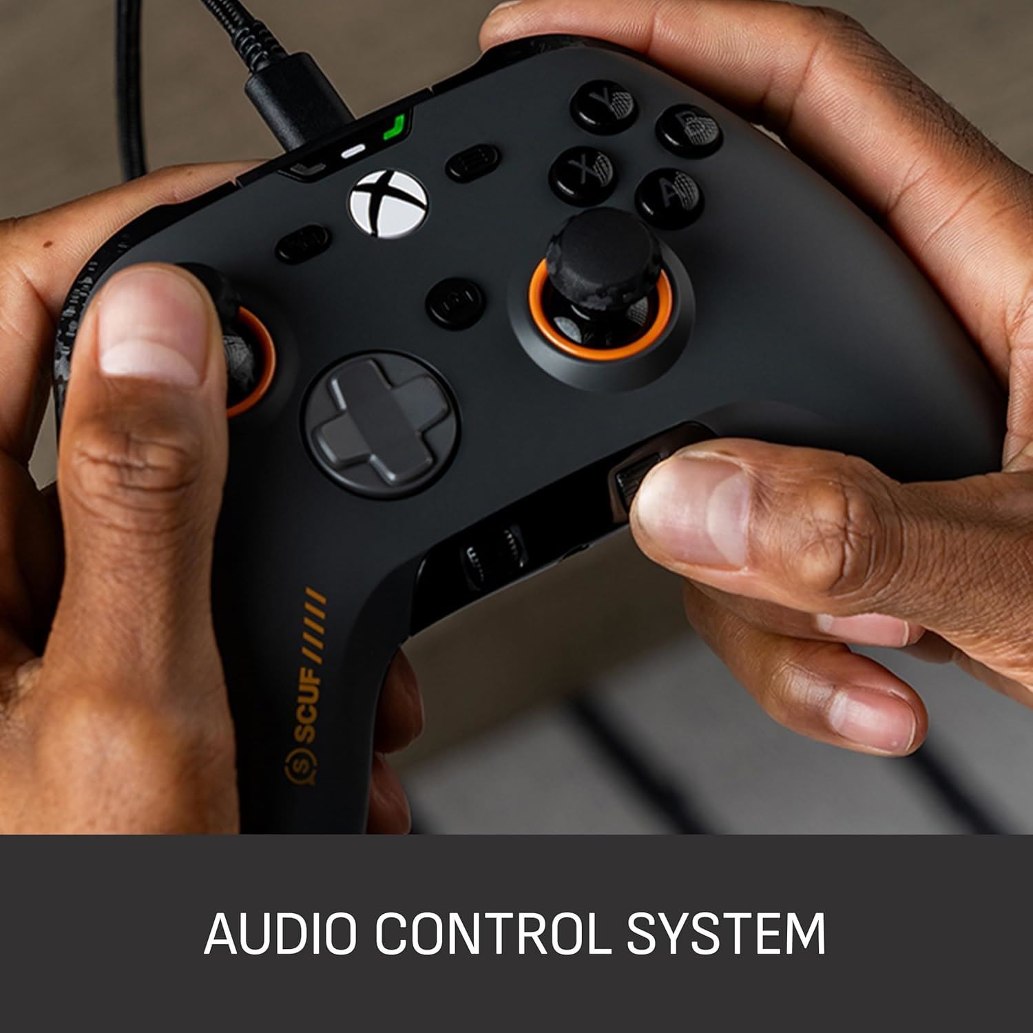 Control Corsair SCUF Valor Pro alámbrico efecto Hall gris acero Xbox PC reacondicionado certificado, imagen 5