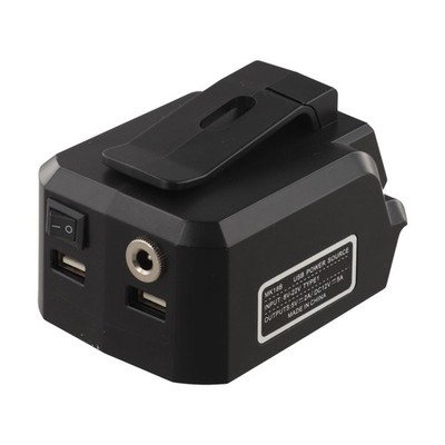 MK18B Battery Adapter for 18 Volt LiIon with USB Port and 12V DC Output Power