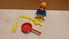 Lego Fabuland - 3701 - Cornelius Cat / Fisherman Cornelius Cat - COMPLETE