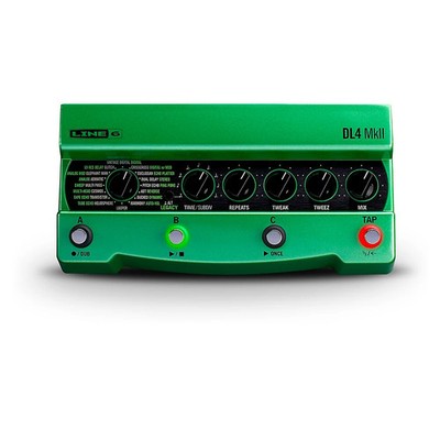 Line 6 DL4 MkII Delay Guitar Effects Pedal Green LN