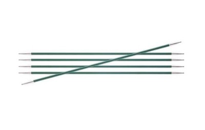 KnitPro Zing Metal DPN Doppelspitz Stricknadeln Aluminium 15 cm 20 cm