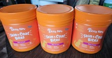3X Zesty Paws Skin & Coat Bites Fish Oil Chicken Flavor 90 Soft Chews BB 6/2026