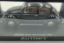 Autoart 1/18 Volkswagen Beetle 1200 Black