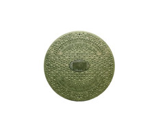 Septic Tank Riser Cover 24 Inch Diameter - GREEN 