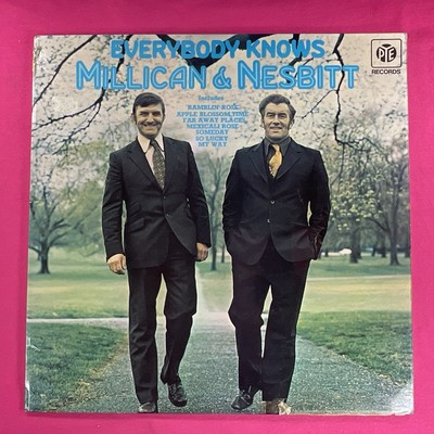 Millican & Nesbitt Everybody Knows LP Pye 12'' Vinyl Record