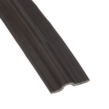 Window Weather Stripping Door Seal Strip, 2 Meters(6.56Ft) Long (Brown)
