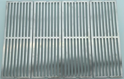 EDELSTAHL GRILLROST V2A p.f. BROIL KING BARON / CROWN 420 + 440 + 490 / 4-teilig