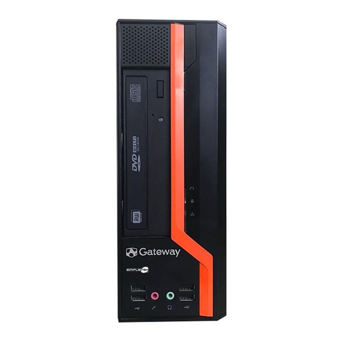 Pc Desktop Gateway Ds10g Pentium Dual Core E6600 W7 4gb Ram 960gb Hdd Rs232 Lpt_