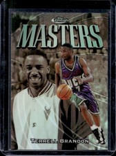 1997-98 Topps Finest Terrell Brandon Refractor Silver #/1090 Bucks