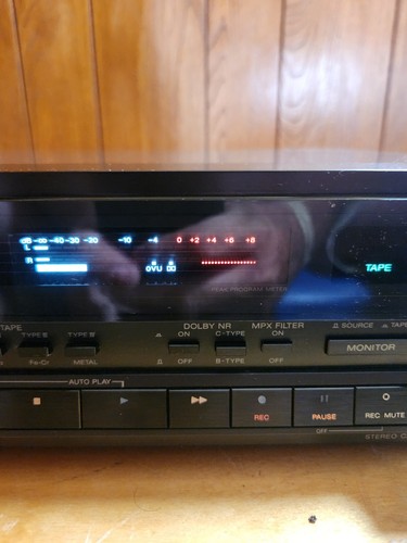 Vintage Sony TC-K555es 3 Head Stereo Cassette Player / Recorder (Decent) - Picture 3 of 17