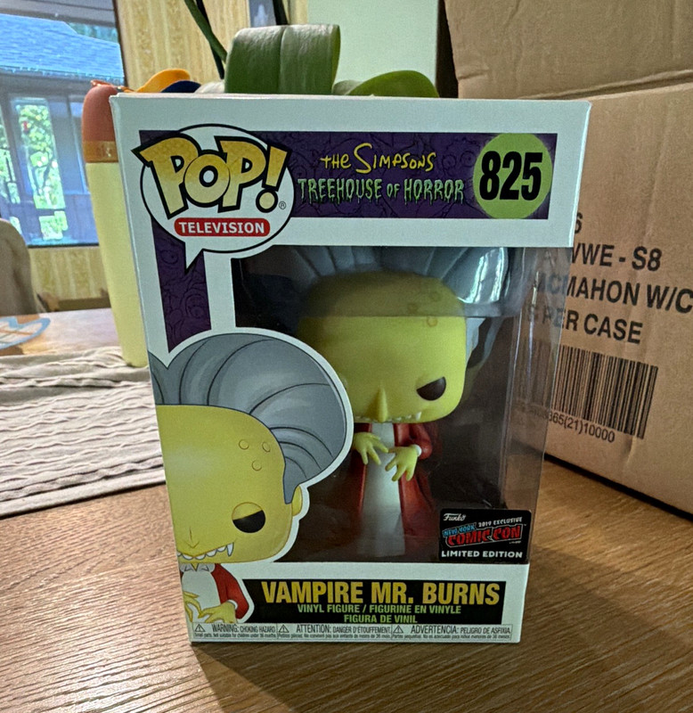 Funko Pop! Television The Simpsons Treehouse of Horror NYCC Mr. Burns #825