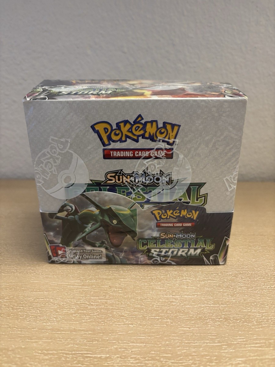pokemon sun and moon celestial storm booster box Pokemon TCG Sun & Moon Celestial Storm Booster Box BRAND NEW SEALED