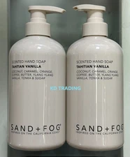 (2-Pk) SAND + FOG™ ~ TAHITIAN VANILLA Ylang Ylang Vanilla Tonka HAND SOAP 591ml