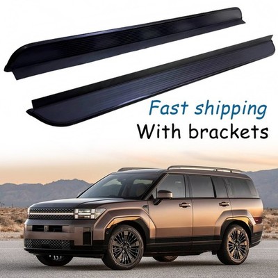 2PCS Running Boards Nerf Bars Side Steps Fits for Hyundai santa fe MX5 2024-2027