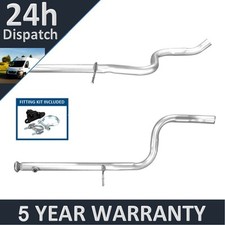 Fits Citroen C4 Cactus 2014- 1.6 HDi Purevue Rear Exhaust Pipe + Fitting Kit