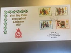 GB STAMPS RARE FIRST DAY COVER 1978 CHRISTMAS RAF BRUGGEN PHILATELIC CLUB