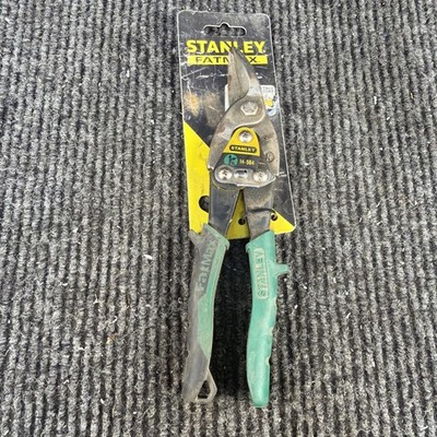 Stanley 2-14-564 FatMax Aviation Tin Snips (Right) Green STA214564