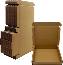 Lot of 50 Brown Corrugated Shipping Mailer Packing Box 6"x5"x1" (15x12.5x2.5 cm)