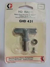 Graco GHD 431/XHD431 Airless Spray Tip Heavy Duty Reversible 0.031 NOS