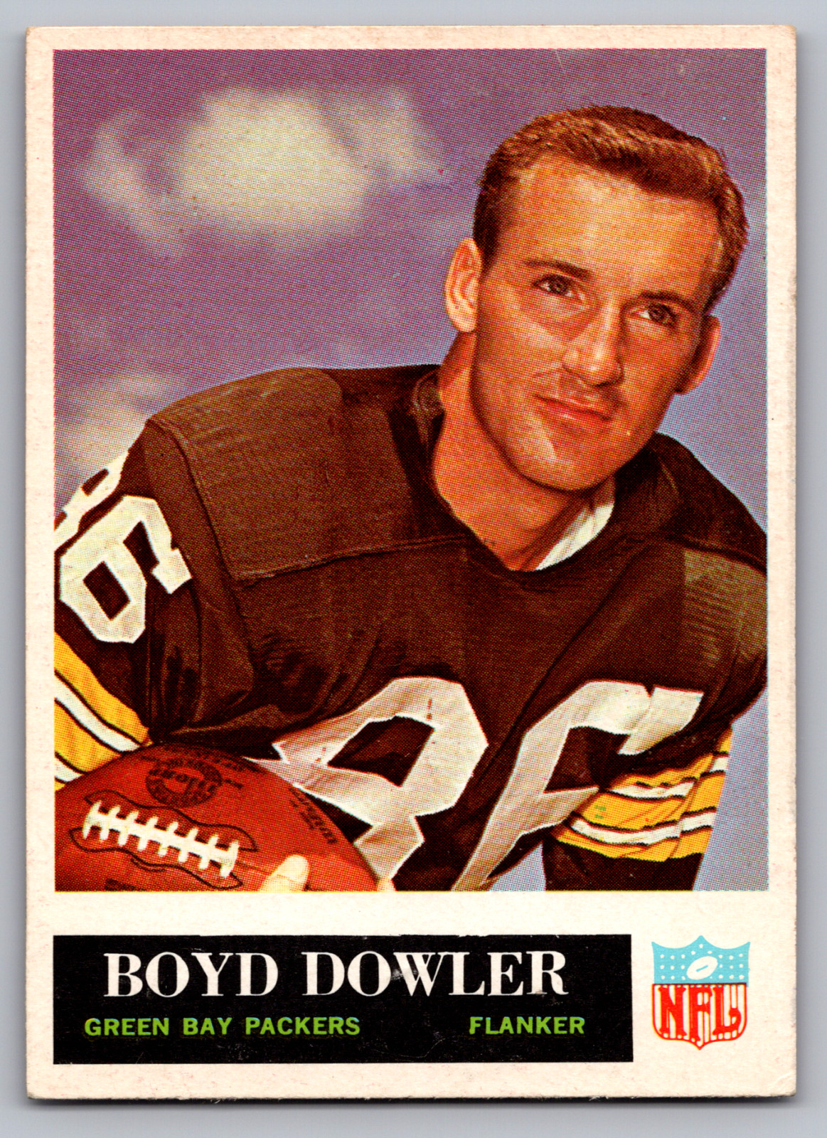 1965 PHILADELPHIA #74 BOYD DOWLER GREEN BAY PACKERS