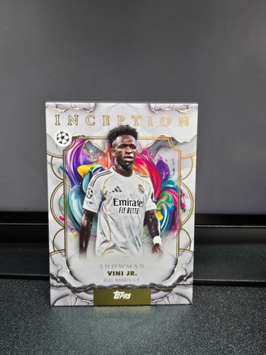 2025-26 Topps Inception UEFA showman-Vinicius Jr.