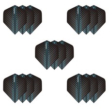 Extra Thick Standard Dart Flights, 5 Sets 15 Dart Flights , 5 Colors,Dart Ac...