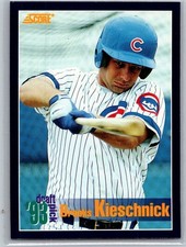 1994 Score Brooks Kieschnick #517 Rookie RC Chicago Cubs Rookie 2 Lot