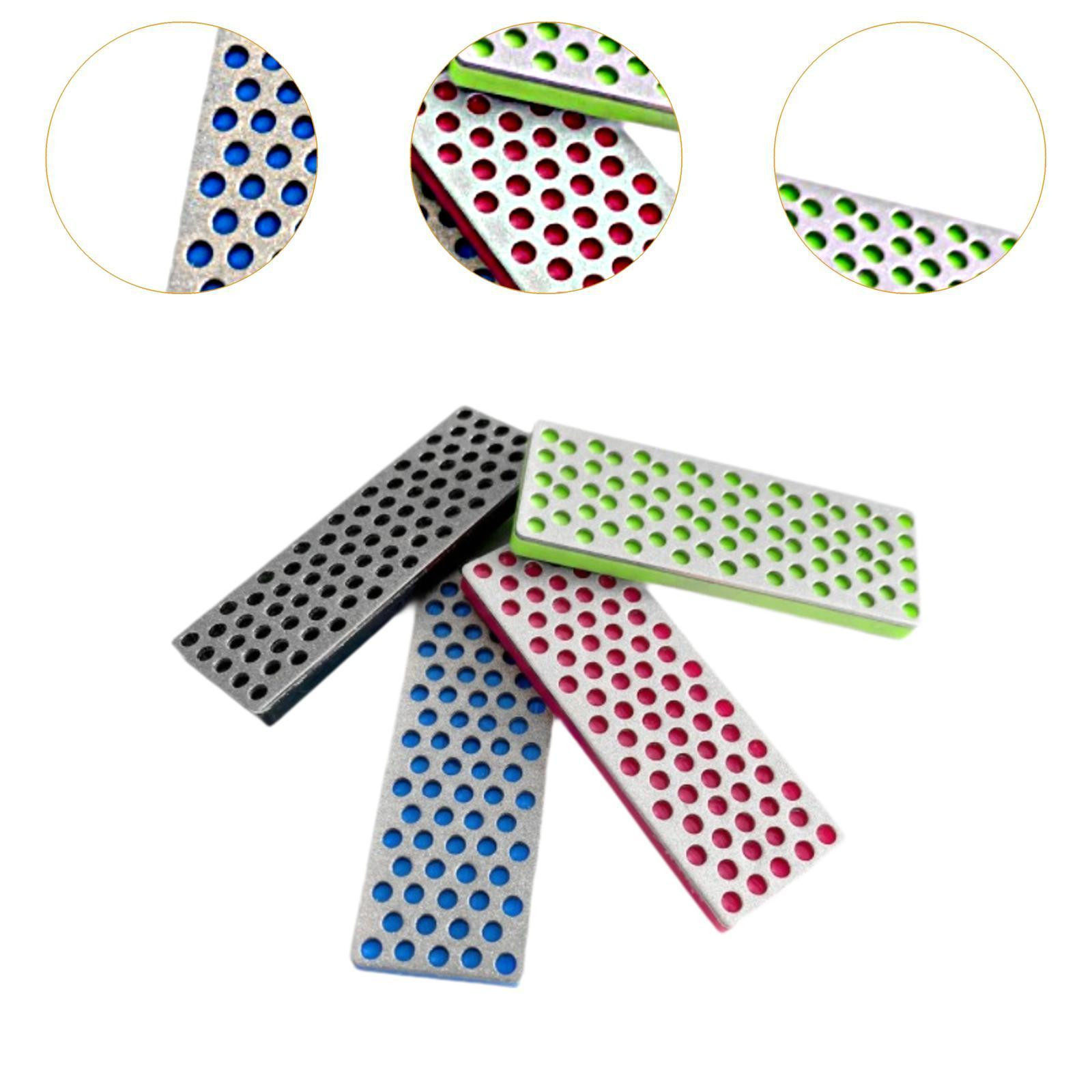 4 Pieces Ski Snowboard Diamond Stone Snow Board Tuning Kit Easy to Use Ski