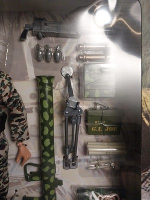 GIジョータイムレスコレクション グリーンベレー フィギュア GREEN BERET memorabilia series G I Joe Timeless Colection Green Beret, Machine Gun Outpost
