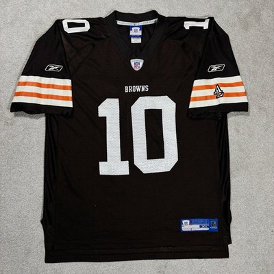 Reebok x NFL Cleveland Browns Brady Quinn #10 Heimtrikot (XL)
