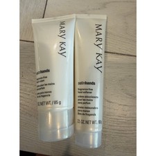 Mary Kay Satin Hands Fragrance Free Hand Cream 3oz and Hand Softener 2.1oz Set