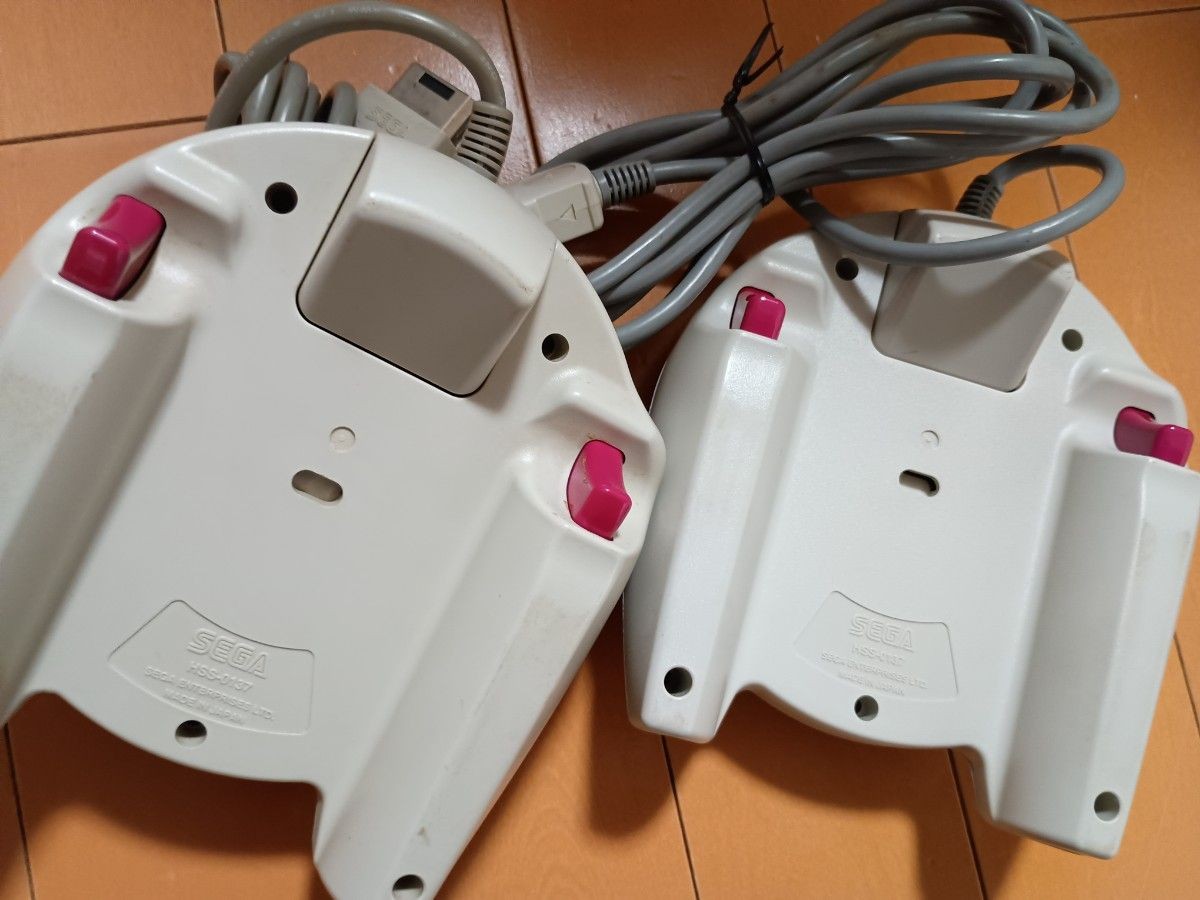 gY854b [動作未確認] SS セガサターン専用 コントローラー グレー