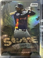 2025 Topps Stadium Club - Savage Sluggers Yordan Alvarez #SS-25
